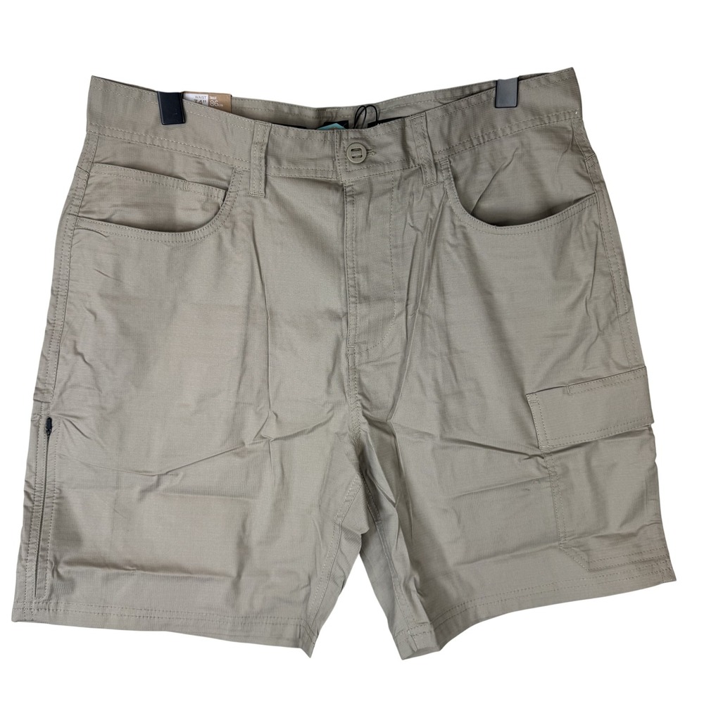 Prana Double Peak Shorts Mens 34 Standard Fit UPF 50 Hiking Outdoor Trail - Picture 1 of 11